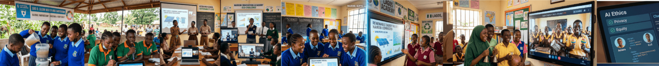 Koosasa platform — connecting classrooms across Africa